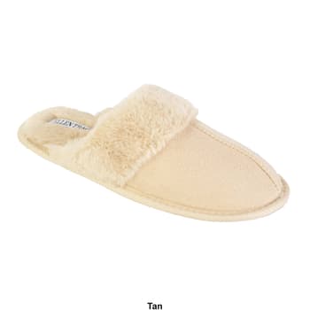 Womens Ellen Tracy Microsuede Clog Slippers - Boscov's