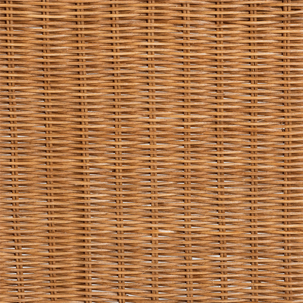 bali & pari Modesta Handwoven Wicker Accent Bench