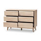Baxton Studio Miren 6 Drawer Dresser - image 4