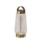 Adesso Samara Cordless LED Tall Table Lantern with Glass Shade - image 1