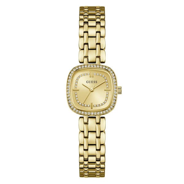 Womens Guess Champagne Dial Watch - GW1018L2