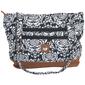 Stone Mountain Quilted Donna Tote - Black/White - image 1