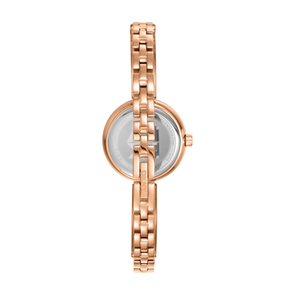 Womens DKNY Rose Gold Crystal Accented Jewelry Watch-DK1L115M0235