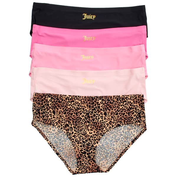 Womens Juicy Couture 5pk. Hipster Panties - JC7706-5PKJ - image 