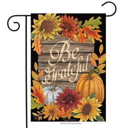 Briarwood Lane Be Grateful Fall Garden Flag