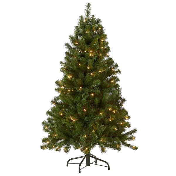 National Tree 4.5ft. Sheffield Spruce Life-Like Christmas Tree - image 