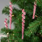 Northlight Seasonal Red & White Candy Curls Ornaments - Pack of 4 - image 3