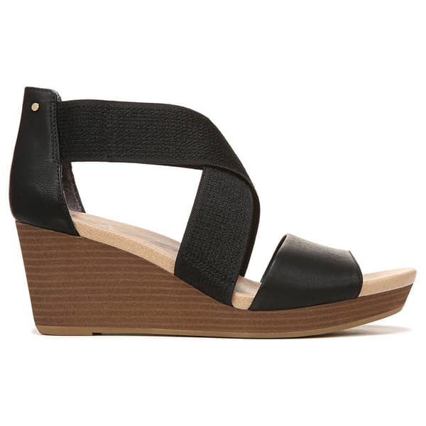 Womens Dr. Scholl's Barton Band Wedge Sandals
