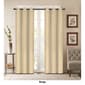 J&V Textiles Denver Embossed Blackout Grommet Curtain Panels - image 2