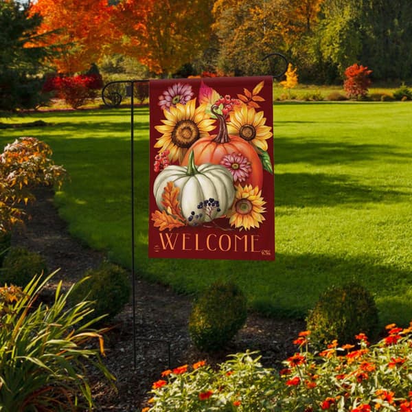 Briarwood Lane Fall Beauty Floral Garden Flag