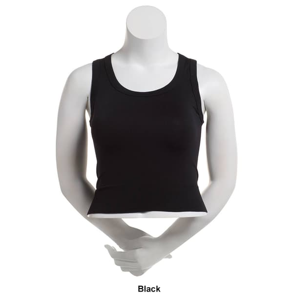 Juniors Plus One Step Up Seamless Scoop Neck Tank Top