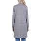 Womens NY Collection Long Sleeve 2 Pocket Solid Brushed Hacchi C - image 2