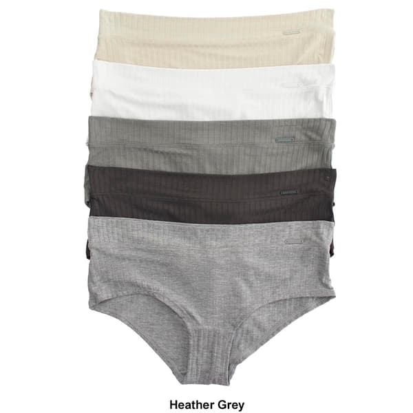 Womens Danskin 5pk. Ribbed Hipster Panties DS3309-5PKM