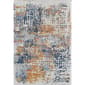 Rugs America&#40;tm&#41; Prescott Sapphire Gold Splatter Transitional Rug - image 1