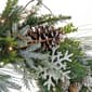 National Tree Cozy Winter Snowflake & Ornament Wreath - image 3
