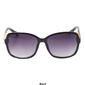 Womens Ashley Cooper™ Rectangle Metal Temple Sunglasses - image 2