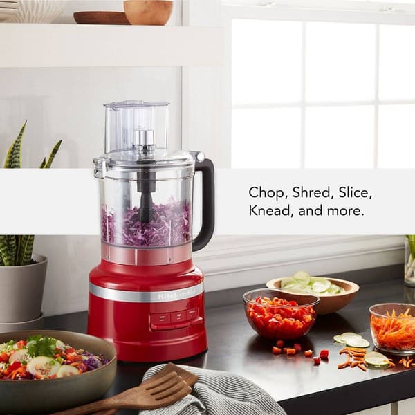 KitchenAid&#174; 13 Cup Food Processor w/ Dicing Kit - Red