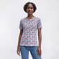 Petite Hasting & Smith Short Sleeve Americana Floral Tee - image 1