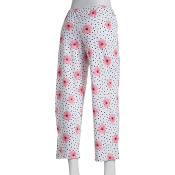 Womens HUE® Gerber Daisy Capri Pajama Pants - Boscov's