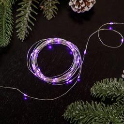 Northlight Seasonal 100ct. Purple LED Micro Fairy Lights