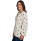 Womens Ruby Rd. English Countryside Button Front Floral Blouse - image 4