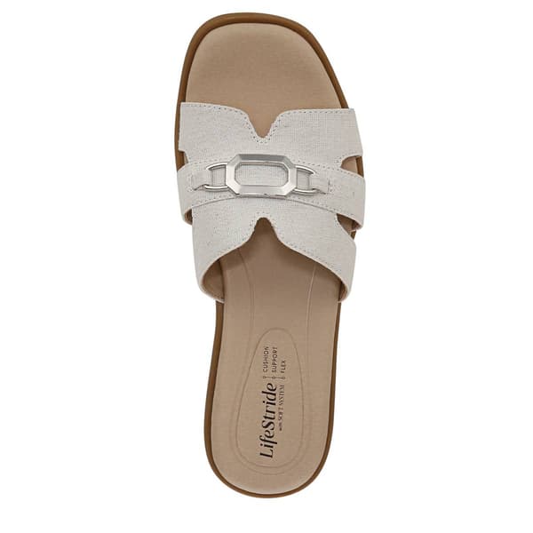 Womens LifeStride Royaltybit Slide Sandals