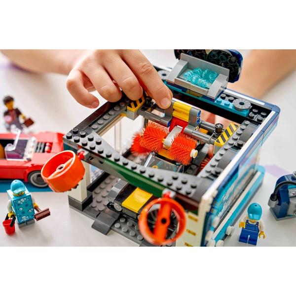 LEGO® City Drive Through Car Wash Building Kit