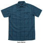 Mens Preswick & Moore Microfiber Short Sleeve Button Down Shirt - image 3