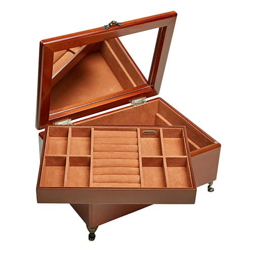 Mele & Co. Kinsley Wooden Jewelry Box