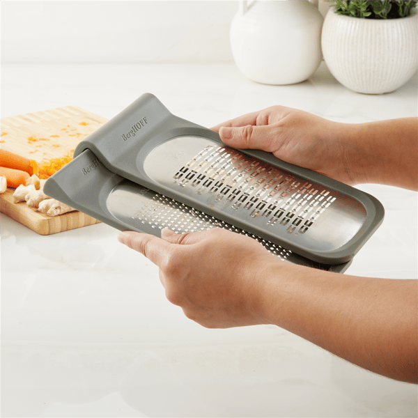 BergHOFF Leo Balance  9.5in. Double Coarse & Ribbon Grater