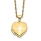 Gold Classics&#40;tm&#41; 10kt. Heart Locket Necklace - image 1
