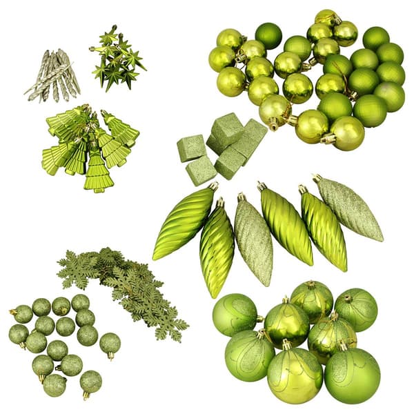 Northlight Seasonal 125ct. Tropical Christmas Ornament Set