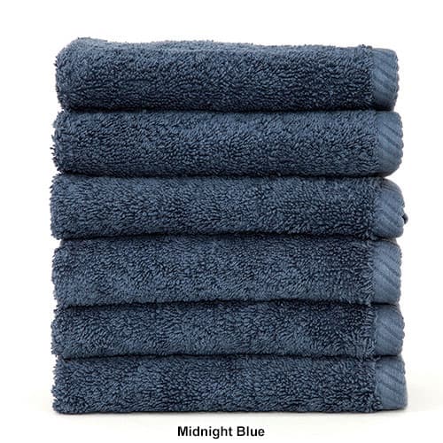 Linum 6pc. Soft Twist Washcloth Set