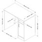 South Shore Axess White Small Desk - image 2