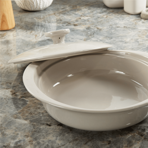 BergHOFF Balance 4pc. Stone Casserole Set With Stone Cover