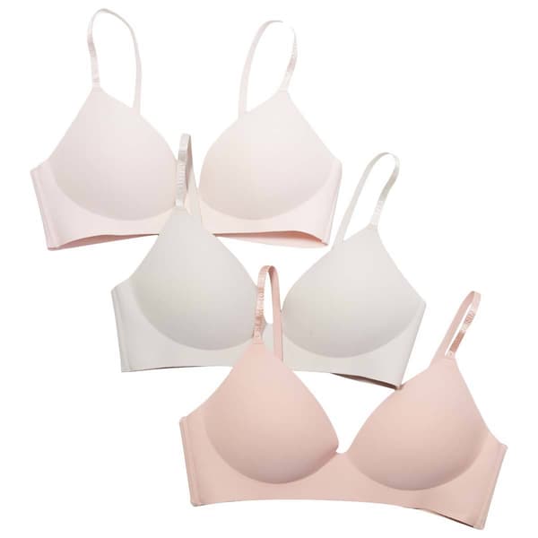 Womens Nautica 3pk. Wirefree Lace Wire-Free Bras NT2332-3PKAE - Boscov's