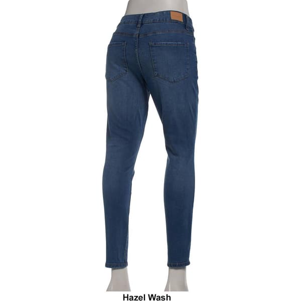 Womens Tahari Mid Rise Skinny Jeans w/Destruction