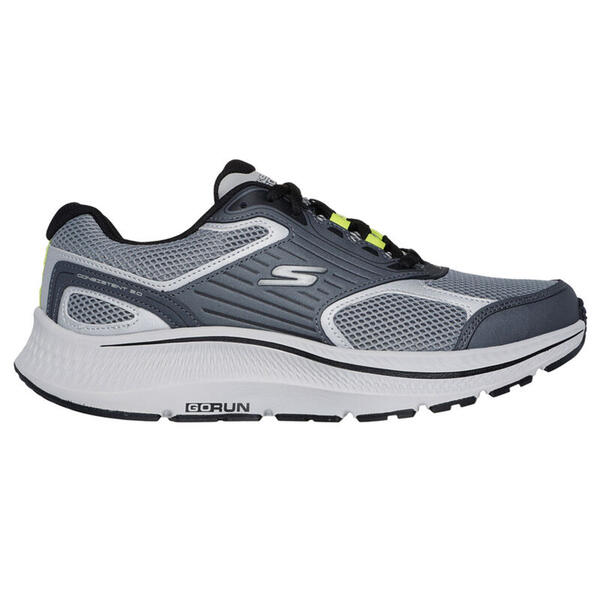 Mens Skechers Go Run Consistent 2.0 Silver Wolf Athletic Sneakers - image 