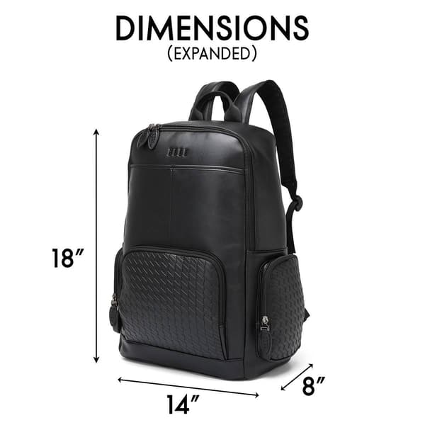 ELLE Leisure Luxe Vegan Leather Backpack