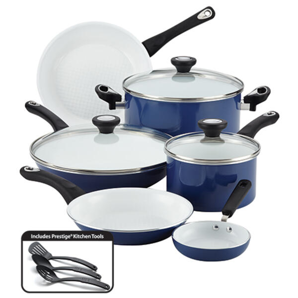 Farberware&#40;R&#41; Nonstick Ceramic 12pc. Cookware Set - image 