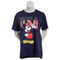 Juniors Hybrid Mickey USA Boyfriend Tee - image 2