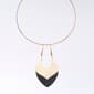 Ashley Cooper&#40;tm&#41; Hammered Textured Pendant Collar Necklace - image 1