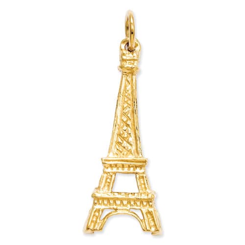 Gold Classics&#40;tm&#41; 14k. Eiffel Tower Charm - image 