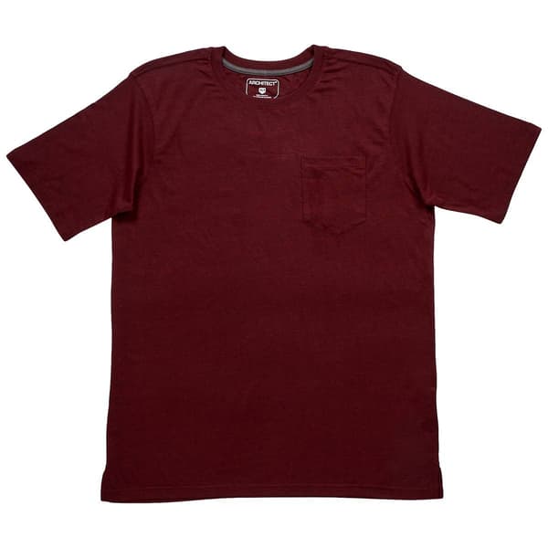 Mens Big & Tall Architect&#40;R&#41; Crew Neck Short Sleeve Pocket Tee - image 