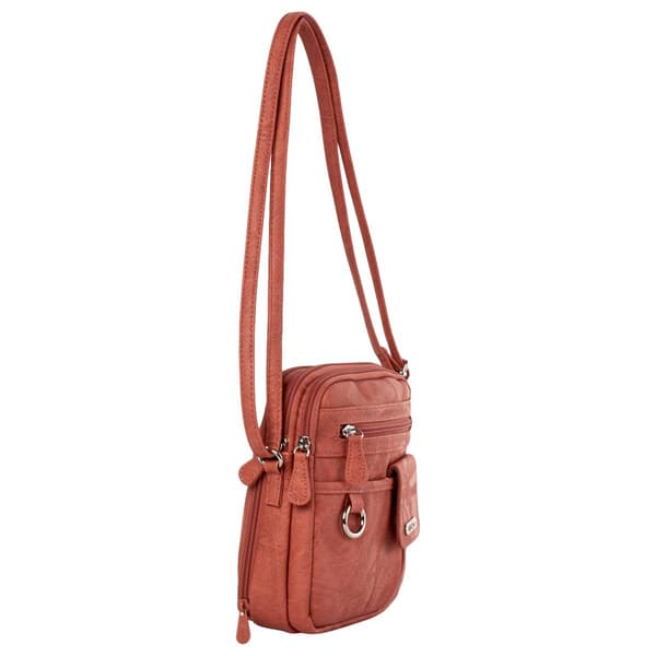 MultiSac N/S Zip Around Crossbody - Terracota