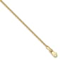 Gold Classics&#40;tm&#41; 10kt. Gold 1.10mm Box Chain Anklet Bracelet - image 1