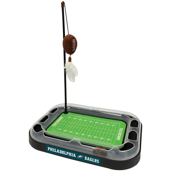 NFL Philadelphia Eagles Football Field Cat Scratcher - image 