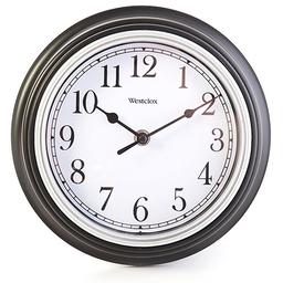 Westclox Simplicity Round Wall Clock - Black