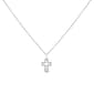 Haus of Brilliance Sterling Silver 1/10ctw. Diamond Cross Pendant - image 3