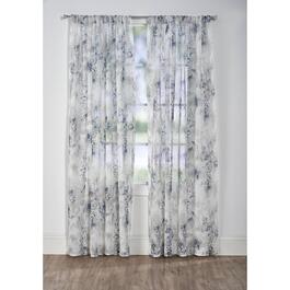 Bradi Abstract Print Sheer Panel - 50in. Wide